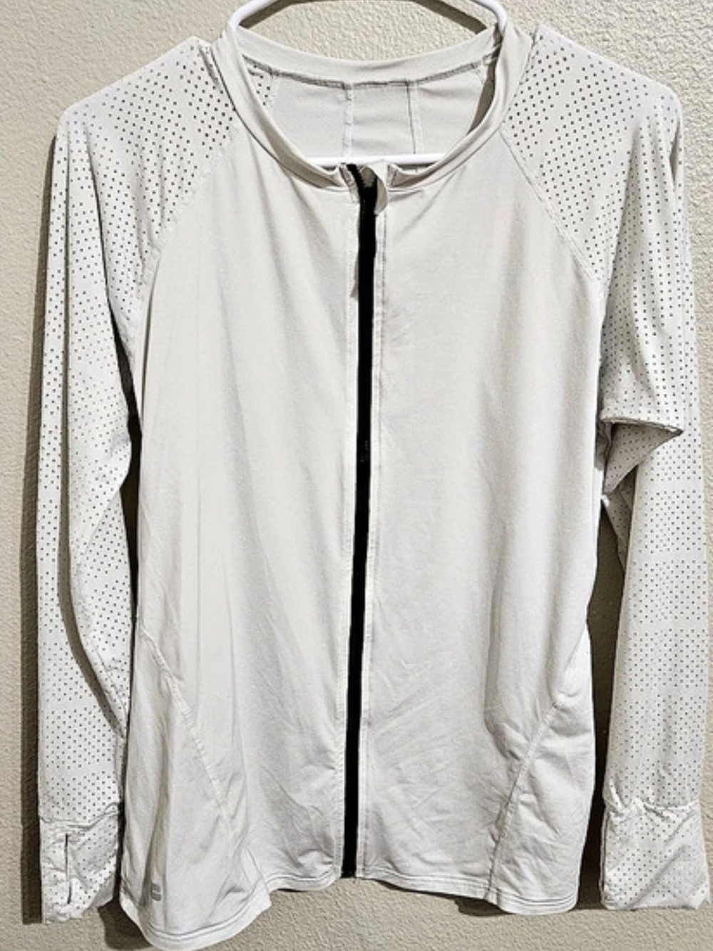 Beach House Sport Ava Zip Front Rash Guard White